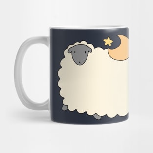 Star and Moon Sheep Mug